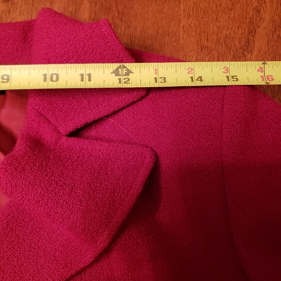 Tahari Wool fitted sexy little jacket size 4 - Picture 13 of 16